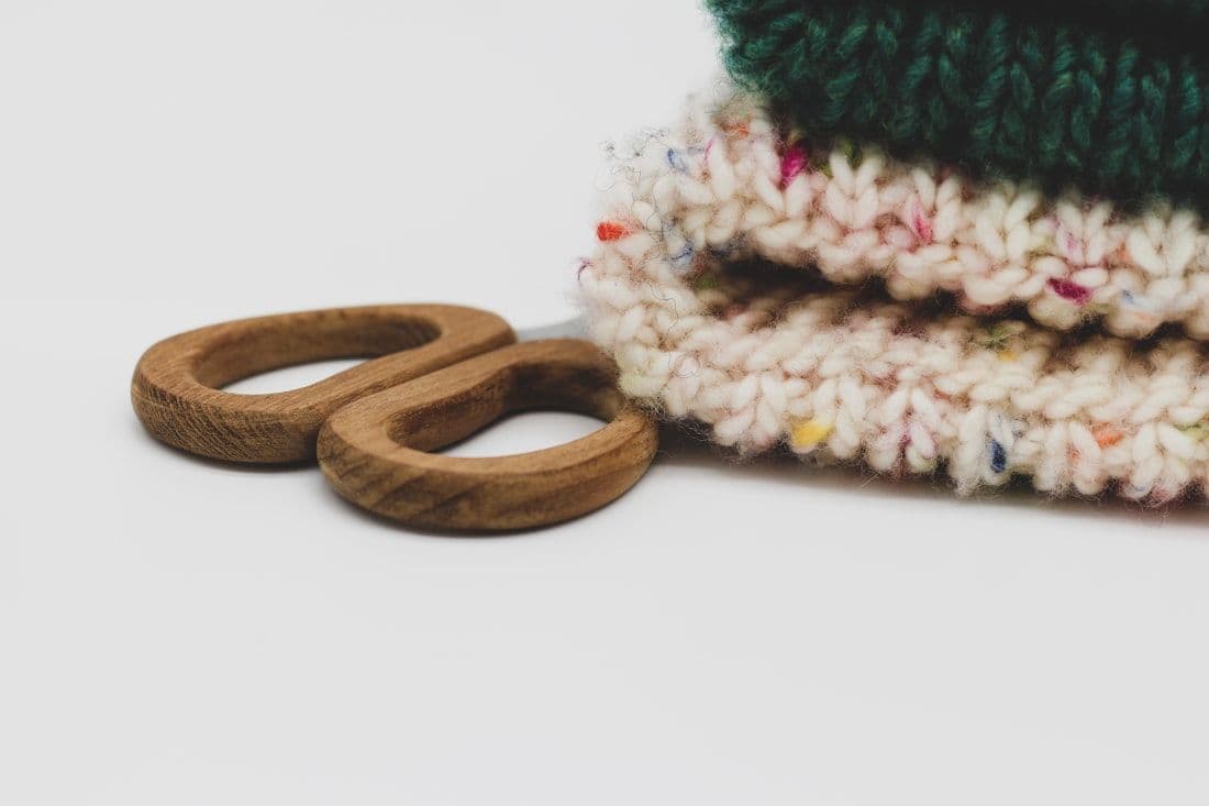 Wooden Teething Rings in Natural beech